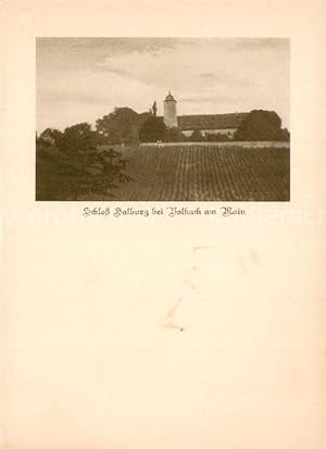 Bild des Verkufers fr Postkarte Carte Postale 73777435 Volkach Schloss Halburg Studienheim fuer Kammermusik Volkach zum Verkauf von Versandhandel Boeger