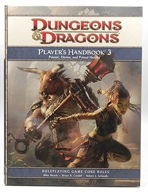 Immagine del venditore per Player's Handbook 3: A 4th Edition D&D Core Rulebook venduto da Chris Korczak, Bookseller, IOBA