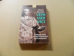 Bild des Verkufers fr Veni, vidi, vici. Geflgelte Worte aus dem Griechischen und Lateinischen. (dtv Fortsetzungsnummer 0, Band 20167) zum Verkauf von Versandantiquariat Schfer