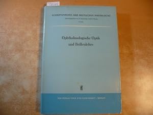 Ophthalmologische Optik und Brillenlehre