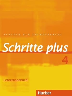 Seller image for Schritte plus 04. Lehrerhandbuch for sale by BuchWeltWeit Ludwig Meier e.K.