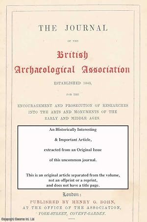 Seller image for The Coins of Cunobeline and of the Ancient Britons: Coins of Adminius, Togodumnus, Eppillus etc. An original article from The Journal of The British Archaeological Association, 1852. for sale by Cosmo Books