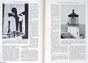 Imagen del vendedor de New Safeguards for Ships in Fog and Storm; Lighthouses and Radiobeacons. An original article from The National Geographic Magazine, 1936. a la venta por Cosmo Books