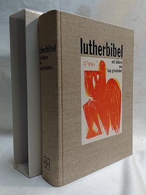 Bibelausgaben, Lutherbibel mit Bildern von HAP Grieshaber (Nr.1928)