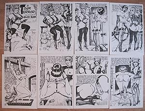 Imagen del vendedor de A Tour of Terror thru the House of Hilda Harm (complete set of 8 cards) a la venta por PRISCA