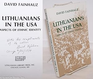 Lithuanians in the USA: Aspects of Ethnic Identity