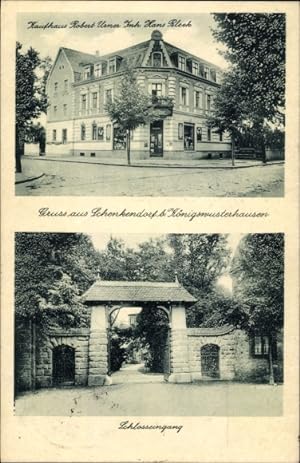Ansichtskarte / Postkarte Schenkendorf Mittenwalde in der Mark, Kaufhaus Urner, Inh. H. Bleek, Sc...