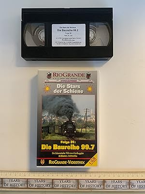 Rio Grande Videokassette VHS bärenstarke 750-mm-Fünfkuppler Baureihe 99.7 40 Minuten - Farbtonfilm