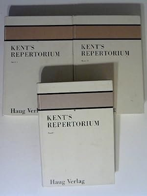 Kent's Repertorium. Band 1-3.