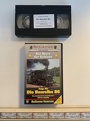 Rio Grande Videokassette VHS universelle Einheits-Tenderlokomotive Baureihe 86 45 Minuten - Farbt...