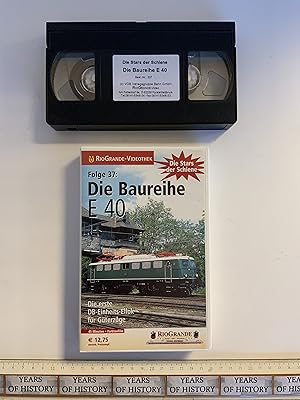 Rio Grande Videokassette erste DB Einheits Ellok für Güterzüge Baureihe E 40 Folge 37