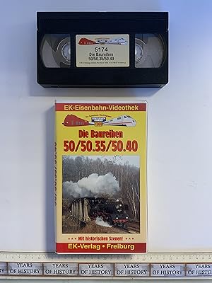 EK-Eisenbahn Videokassette Baureihen 50/50.35/50.40 Mit historischen Szenen EK-Eisenbahn-Videothe...