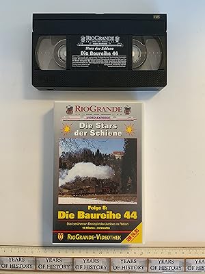 Rio Grande Videokassette VHS berühmten Dreizulinder-Jumbos in Aktion Baureihe 44 40 Minuten - Far...