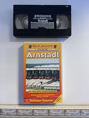 Rio Grande Videokassette VHS Arnstatt die letzte große Dampfeinsatzstelle Mit vielen herrlichen S...