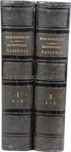 Image du vendeur pour Dictionnaire national ou Dictionnaire universel de la langue française mis en vente par Eric Zink Livres anciens