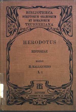 Bild des Verkufers fr Herodoti Historiarum Libri IX: Vol. I, Fasc. II zum Verkauf von books4less (Versandantiquariat Petra Gros GmbH & Co. KG)