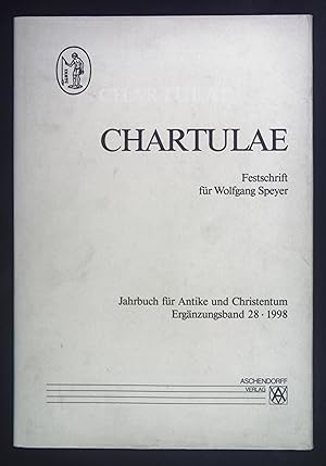 Bild des Verkufers fr Chatulae: Festschrift fr Wolfgang Speyer Jahrbuch fr Antike und Christentum. Ergnzungsbnde 28. zum Verkauf von books4less (Versandantiquariat Petra Gros GmbH & Co. KG)