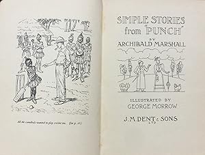Image du vendeur pour Simple Stories from "Punch" - Illustrated by George Morrow. mis en vente par Joe Collins Rare Books