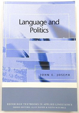 Seller image for Language and Politics (Edinburgh Textbooks in Applied Linguistics) for sale by PsychoBabel & Skoob Books