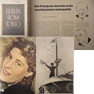 Seller image for Berlin Rom Tokio - Monatsschrift fr die Vertiefung der kulturellen Beziehungen der Vlker des weltpolitischen Dreiecks. Heft Nr.2 Februar 1943 Jahrgang 5 * S t a l i n g r a d - K a t a s t r o p h e Dieses Buch wird von uns nur zur staatsbrgerlichen Aufklrung und zur Abwehr verfassungswidriger Bestrebungen angeboten (86 StGB) for sale by Galerie fr gegenstndliche Kunst