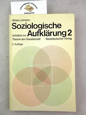 Seller image for Soziologische Aufklrung : Aufstze zur Theorie der Gesellschaft. for sale by Chiemgauer Internet Antiquariat GbR