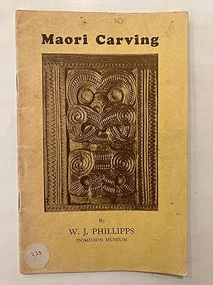 Seller image for Maori carving for sale by Joseph Burridge Books