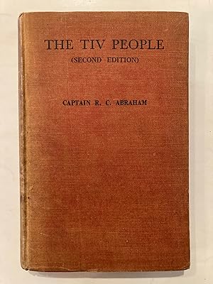 Bild des Verk�ufers f�r The Tiv people zum Verkauf von Joseph Burridge Books