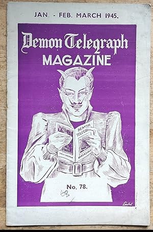 Imagen del vendedor de The Demon Telegraph Magazine From Davenport's of London No. 78 January - February- March 1945. a la venta por Shore Books