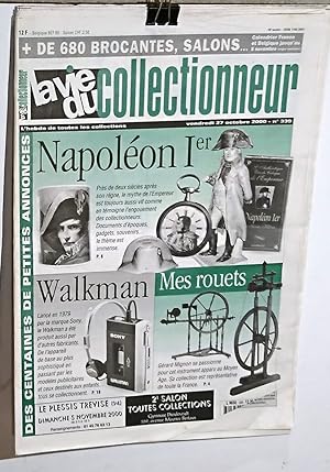 Image du vendeur pour NAPOLEON PREMIER - WALKMAN - ROUETS - LA VIE DU COLLECTIONNEUR - NUMERO 339 mis en vente par Livres 113