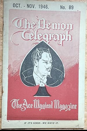 Image du vendeur pour The Demon Telegraph Magazine From Davenport's of London No. 89 October - November 1946. mis en vente par Shore Books