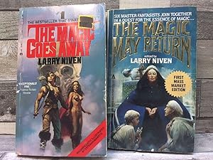 Immagine del venditore per 2 Larry Niven Fantasy Illustrated Novels (The Magic May Return, T venduto da Archives Books inc.