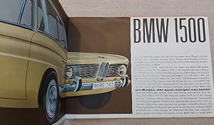 BMW 1500 (Brochure pubblicitaria)