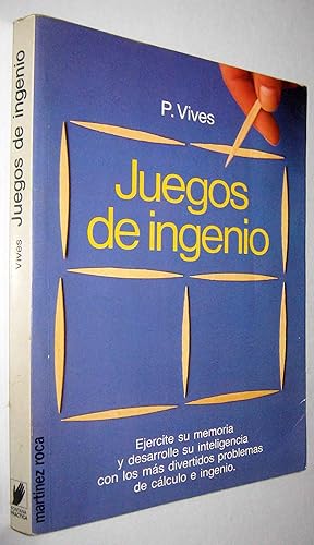 Imagen del vendedor de JUEGOS DE INGENIO - (S1) a la venta por UNIO11 IMPORT S.L.