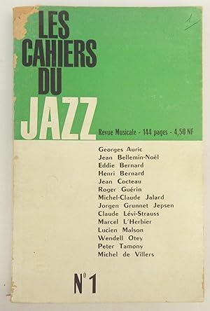 Les Cahiers du Jazz. Revue musicale. n°1 1959.
