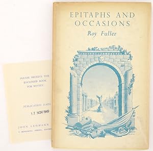 Epitaphs and Occasions.