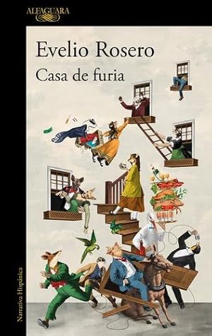 Bild des Verkufers fr Casa de furia / House of Fury (Spanish Edition) by Rosero, Evelio [Paperback ] zum Verkauf von booksXpress