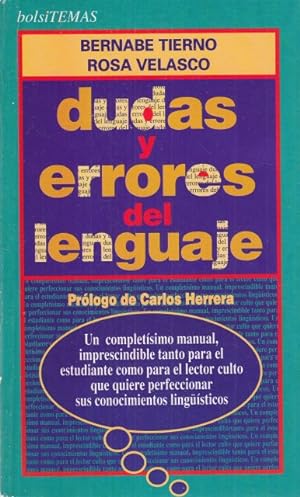 Seller image for DUDAS Y ERRORES DEL LENGUAJE for sale by Librera Vobiscum