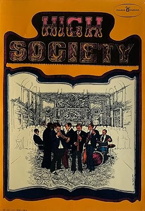 Seller image for High Society. Manifesto originale per Muza Polskie Nagrania, 1971 for sale by Studio Bibliografico Marini