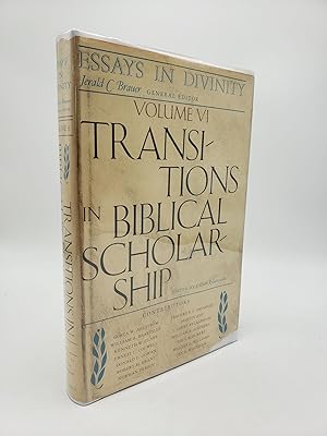 Image du vendeur pour Essays in Divinity: Transitions in Biblical Scholarship (Volume 6) mis en vente par Shadyside Books