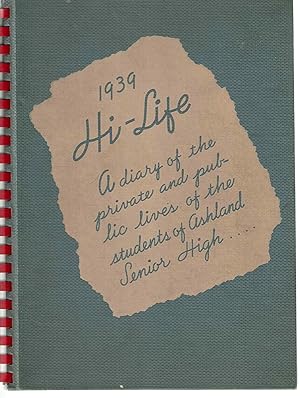 1939 Hi Life (Ashland High School Ashland, KY)