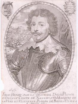 Portrait of Fred. Henry par la grace de Dieu Prince of Orange.