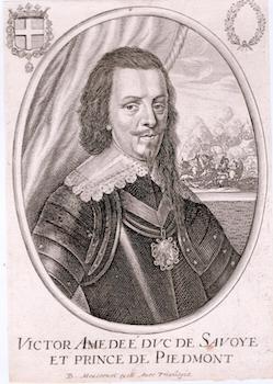 Portrait of Victor Amedee Duke of Savoy et Prince de Piedmont.