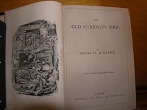 Seller image for The Old Curiosity Shop. With Eight Illustrations. Bound with: Barnaby Rudge: A Tale Of The Riots of 'Eighty. With Eight Illustrations. for sale by Wittenborn Art Books