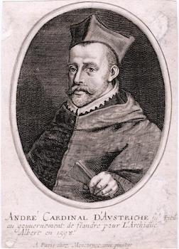 Portrait of Andre Cardinal of Austria.