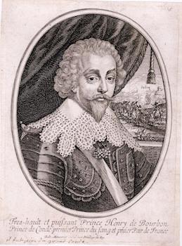 Portrait of Henri II de Bourbon, Prince of Conde.