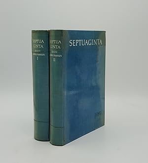 SEPTUAGINTA Id Est Vetus Testamentum Graece Iuxta LXX Interpretes Editio Septima