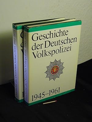 Geschichte der Deutschen Volkspolizei 1945-1961 + 1961-1975 (2 Bände) -