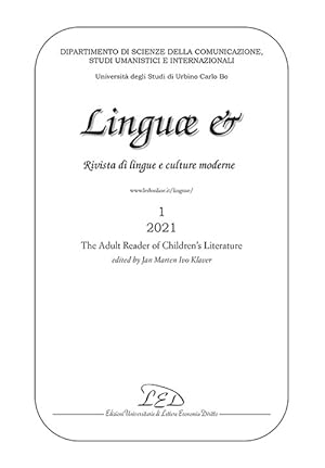 Immagine del venditore per Linguae &. Rivista di lingue e culture moderne. Ediz. italiana e inglese (2021). Vol. 1 venduto da Libro Co. Italia Srl