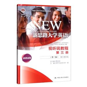 Immagine del venditore per New Ideas College English Audiovisual Course Volume 3 (3rd Edition Digital Textbook Edition)/Twelfth Five-Year general higher education undergraduate international planning textbook(Chinese Edition) venduto da liu xing