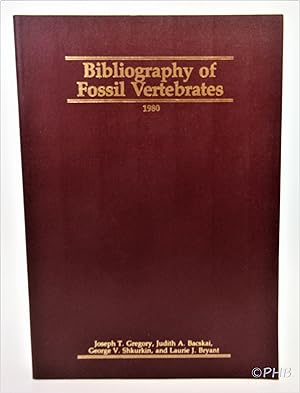 Seller image for Bibliography of Fossil Vertebrates, 1980 for sale by Post Horizon Booksellers